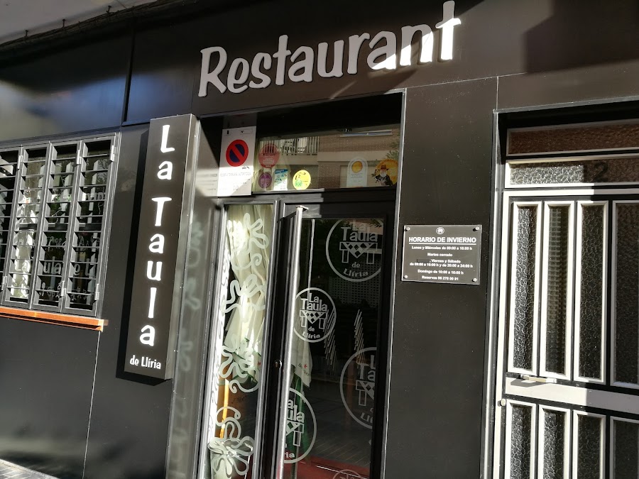 Restaurante La Taula de Llíria